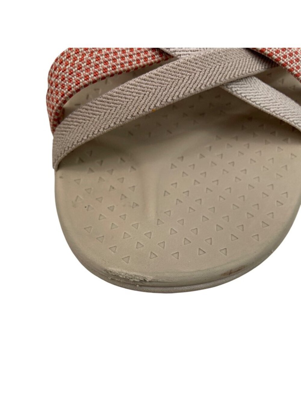 Skechers Washable Reggae Cup Sport Sandals Smitten By You Taupe/Coral Size 11 - Picture 6 of 10